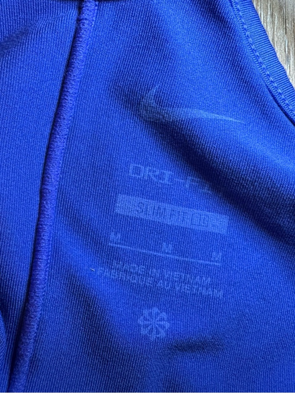 Nike Women's Royal Blue Double-Strap Athletic Tank - Picture 5 of 5